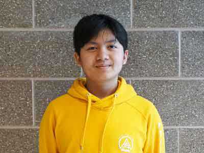 Warwick student poses for photo.